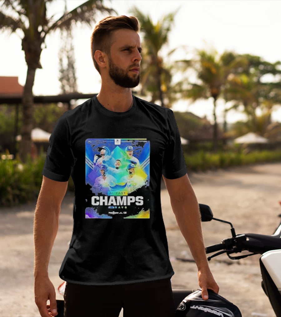Postseason Al East Champs Rays Fifth Time Original Tampa Bay 2026 T-Shirt