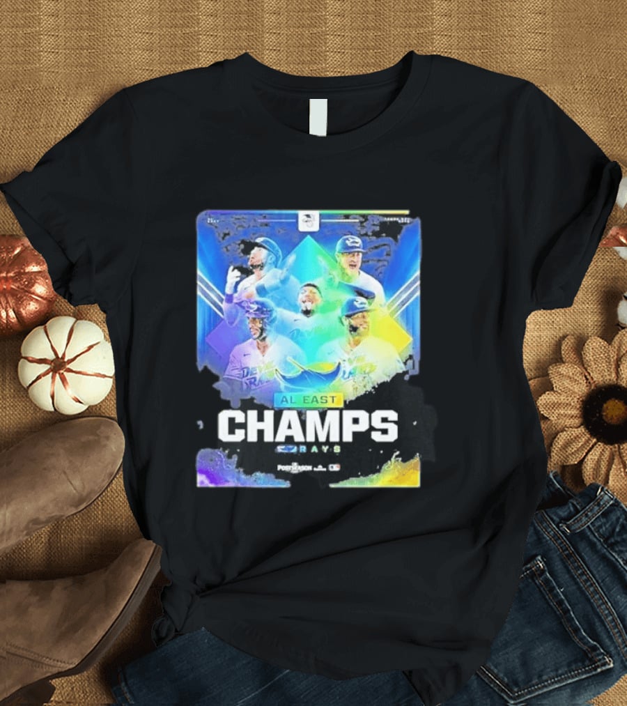 Postseason Al East Champs Rays Fifth Time Original Tampa Bay 2026 T-Shirt
