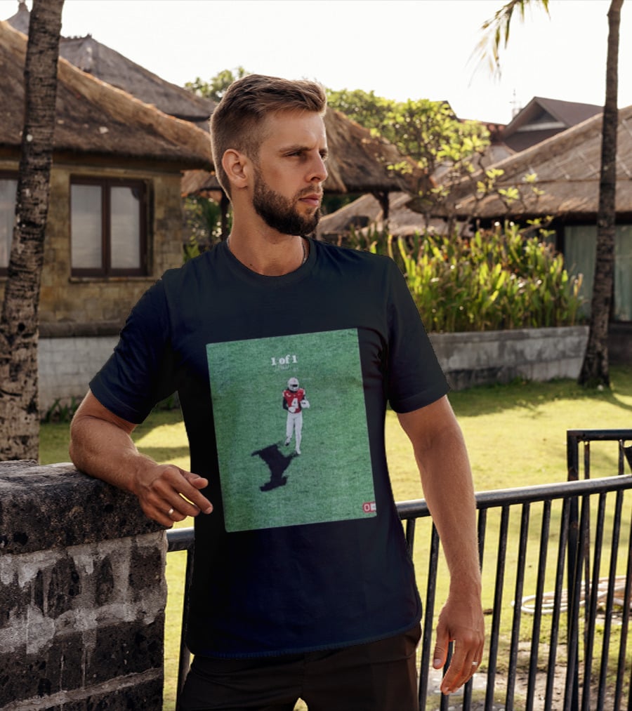 1 Of 1 Jeremiah Smith Ohio State Buckeyes Goat Shadow Football T-Shirt