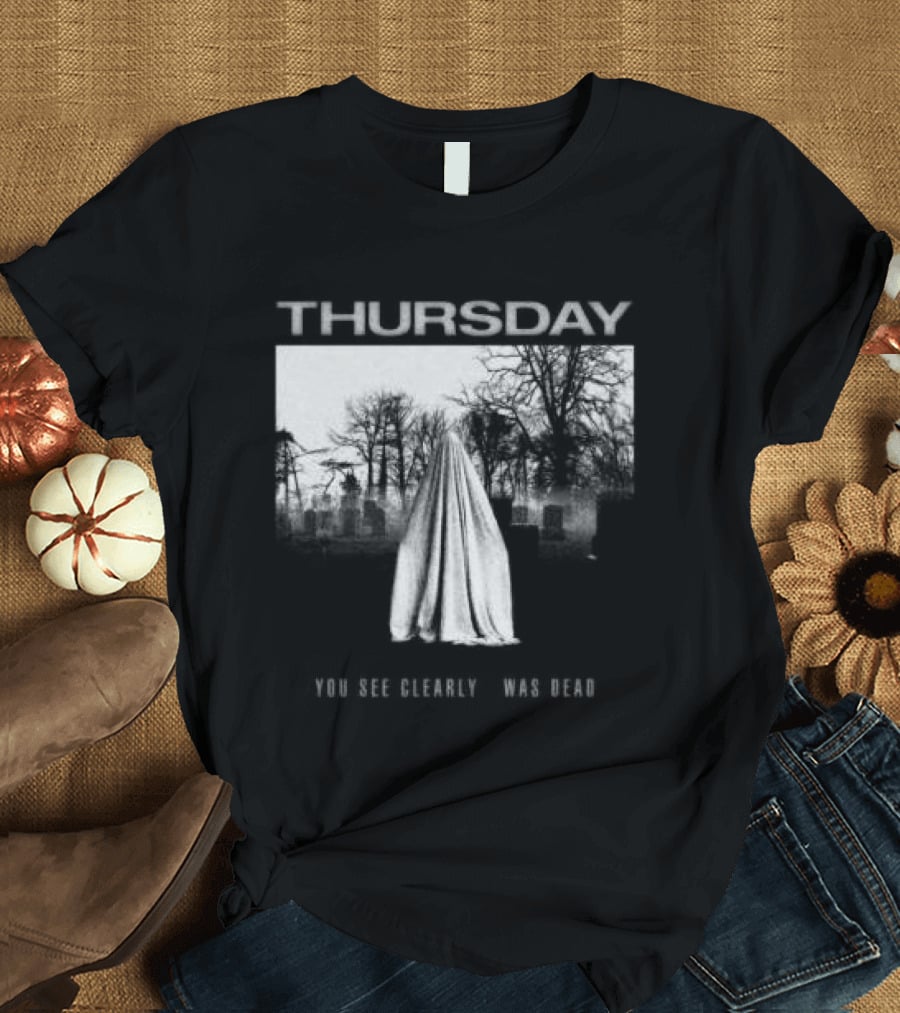 Thursday Store Common Graves New Jersey Emo Band 2002 T-Shirt