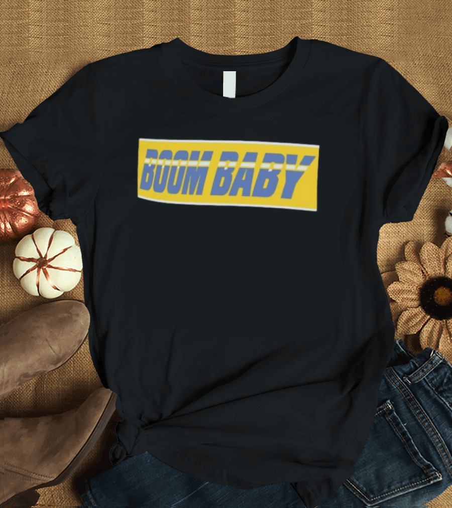 Reggie Miller Boom Baby Indiana Pacers Basketball Phrase T-Shirt
