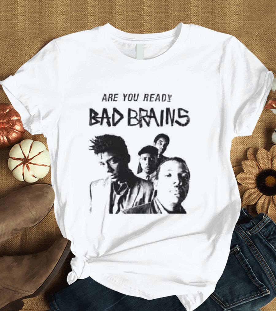 Bad Brains Are You Ready Punk Band T-Shirt
