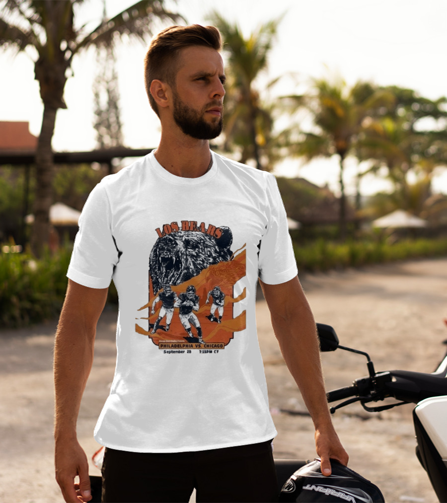 Philadelphia Eagles Vs Chicago Los Bears September 28 2026 Soldier Field Week 3 1:15 PM T-Shirt