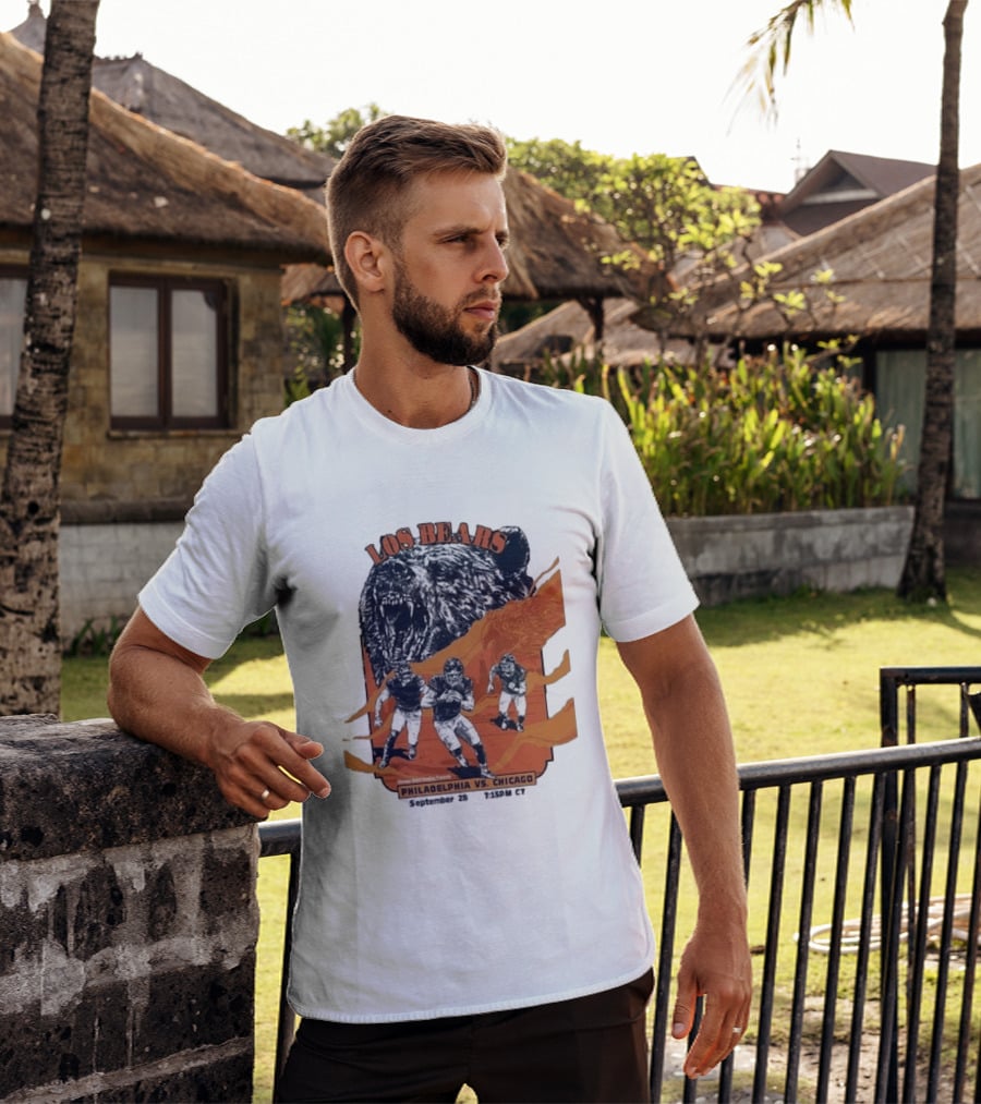 Philadelphia Eagles Vs Chicago Los Bears September 28 2026 Soldier Field Week 3 1:15 PM T-Shirt