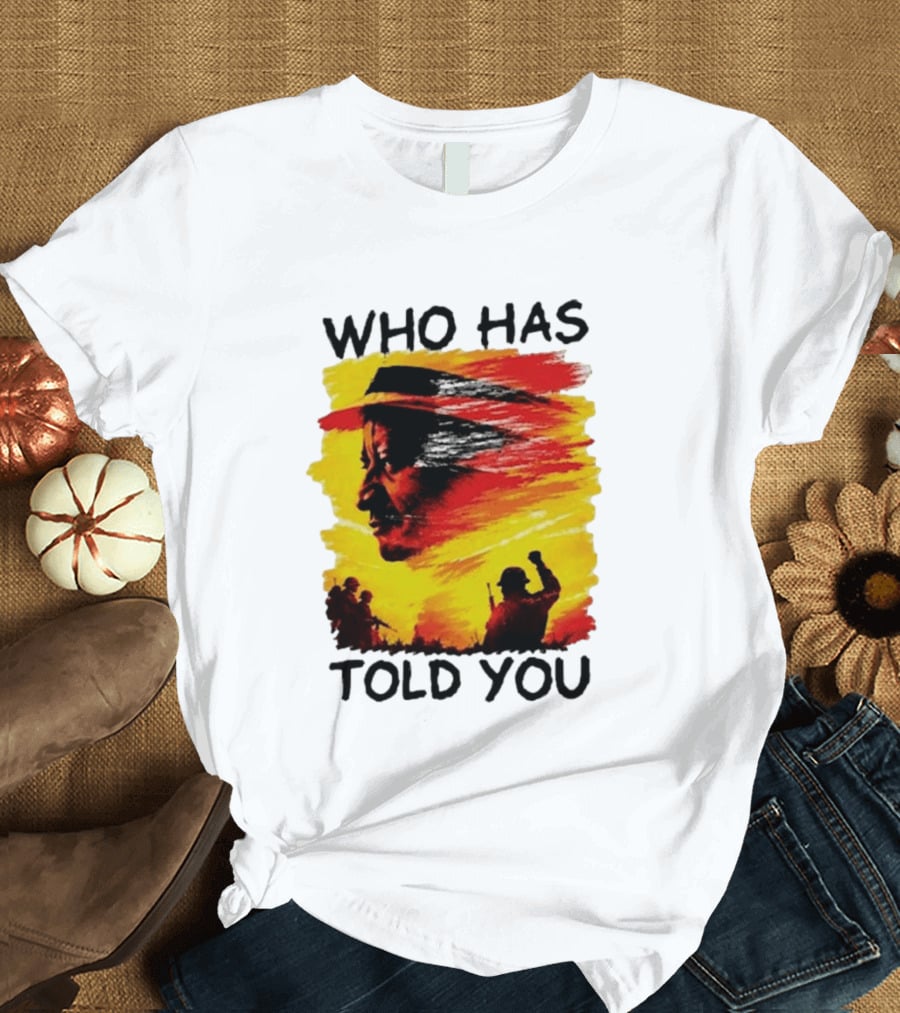 Edwin Sifuna Wears Raila Odinga's Who Has Told You T-Shirt
