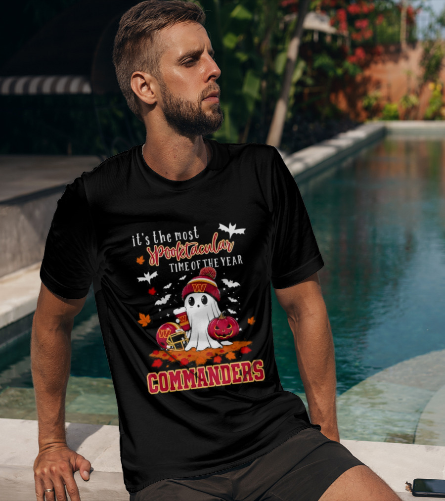 It's The Most Spooktacular Time Of The Year Washington Commanders Halloween T-Shirt