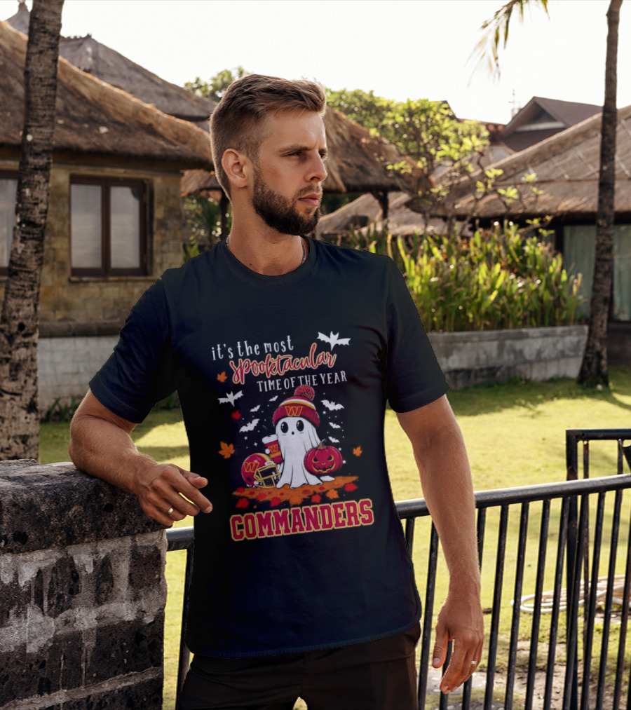 It's The Most Spooktacular Time Of The Year Washington Commanders Halloween T-Shirt