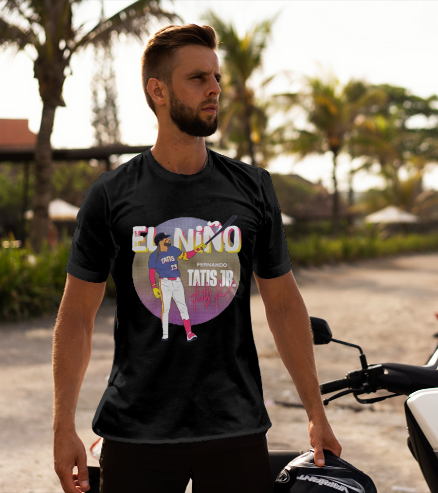 Fernando Tatis Jr. El Niño San Diego Padres Batting T-Shirt