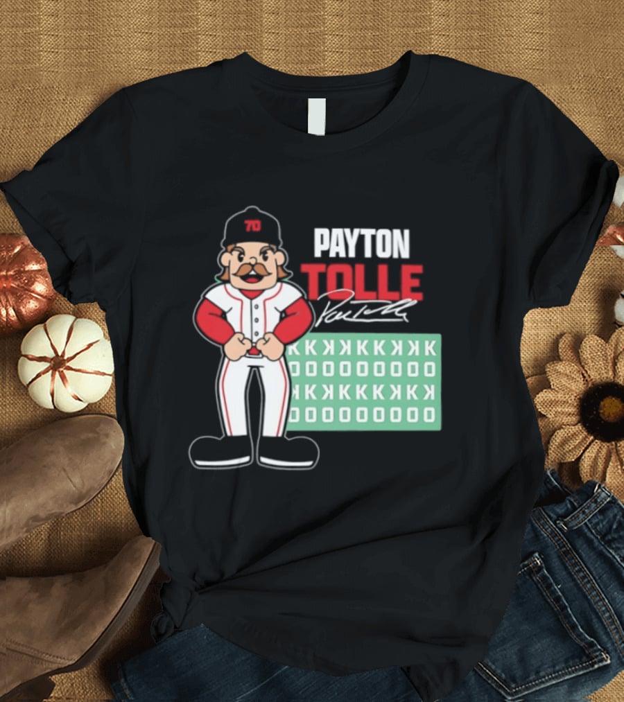 Payton Tolle Boston Red Sox K Tracker T-Shirt