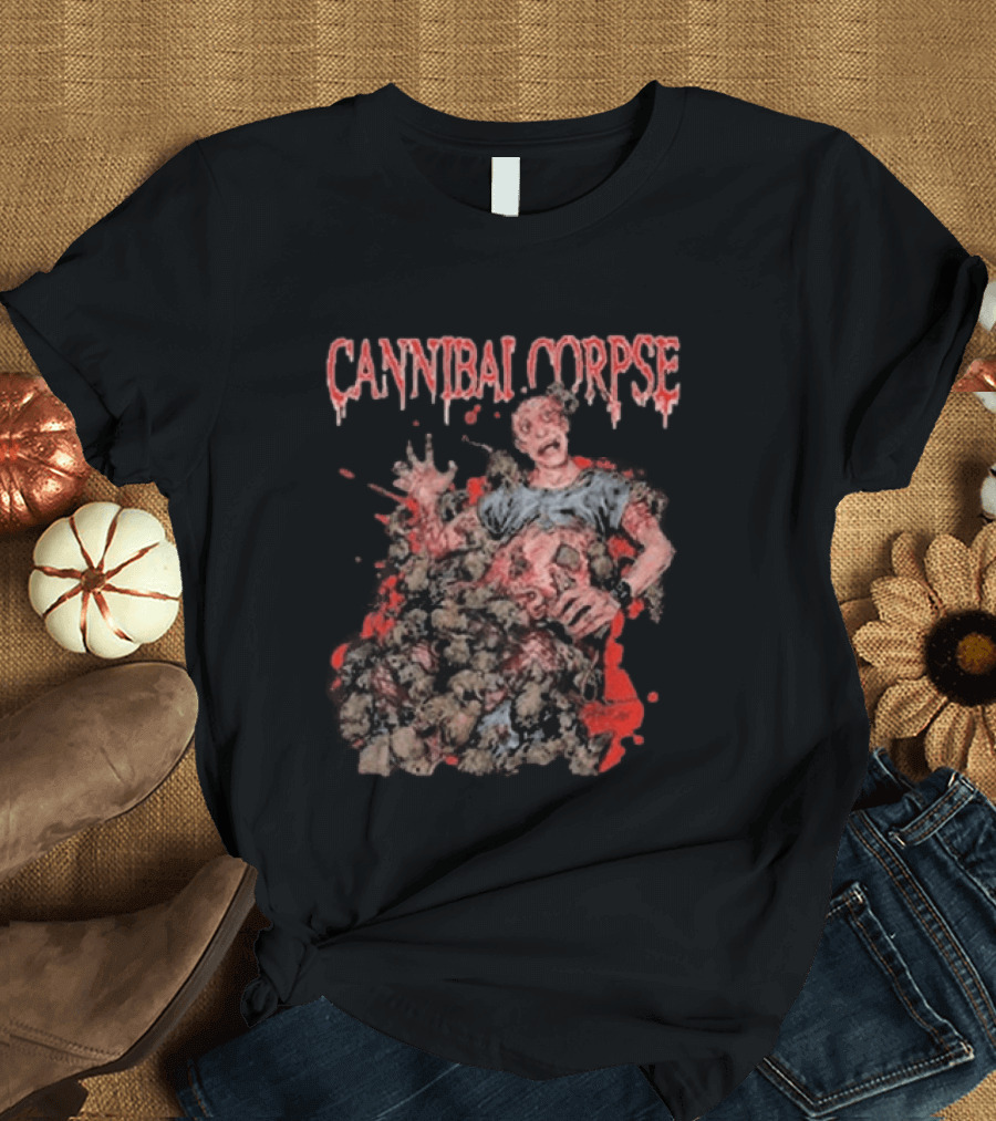 Cannibal Corpse Devoured By Vermin Horror Scene T-Shirt