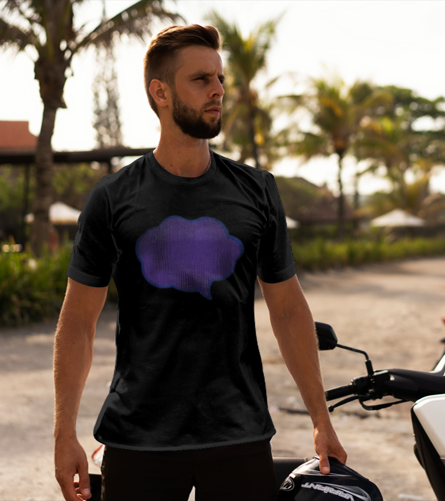 Group Store After Hours Zip Up Cloud Patch T-Shirt