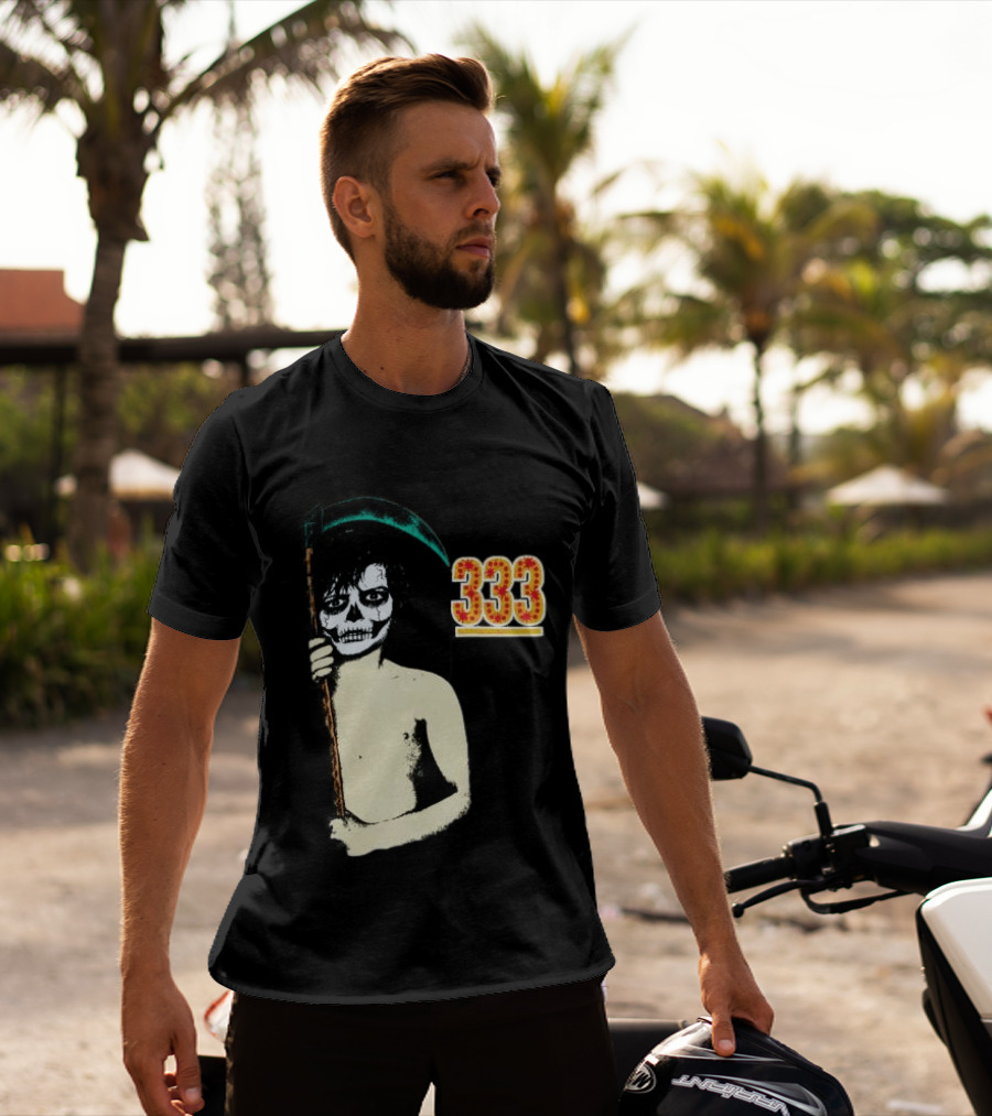Half Evil Store 333 Skull Child T-Shirt