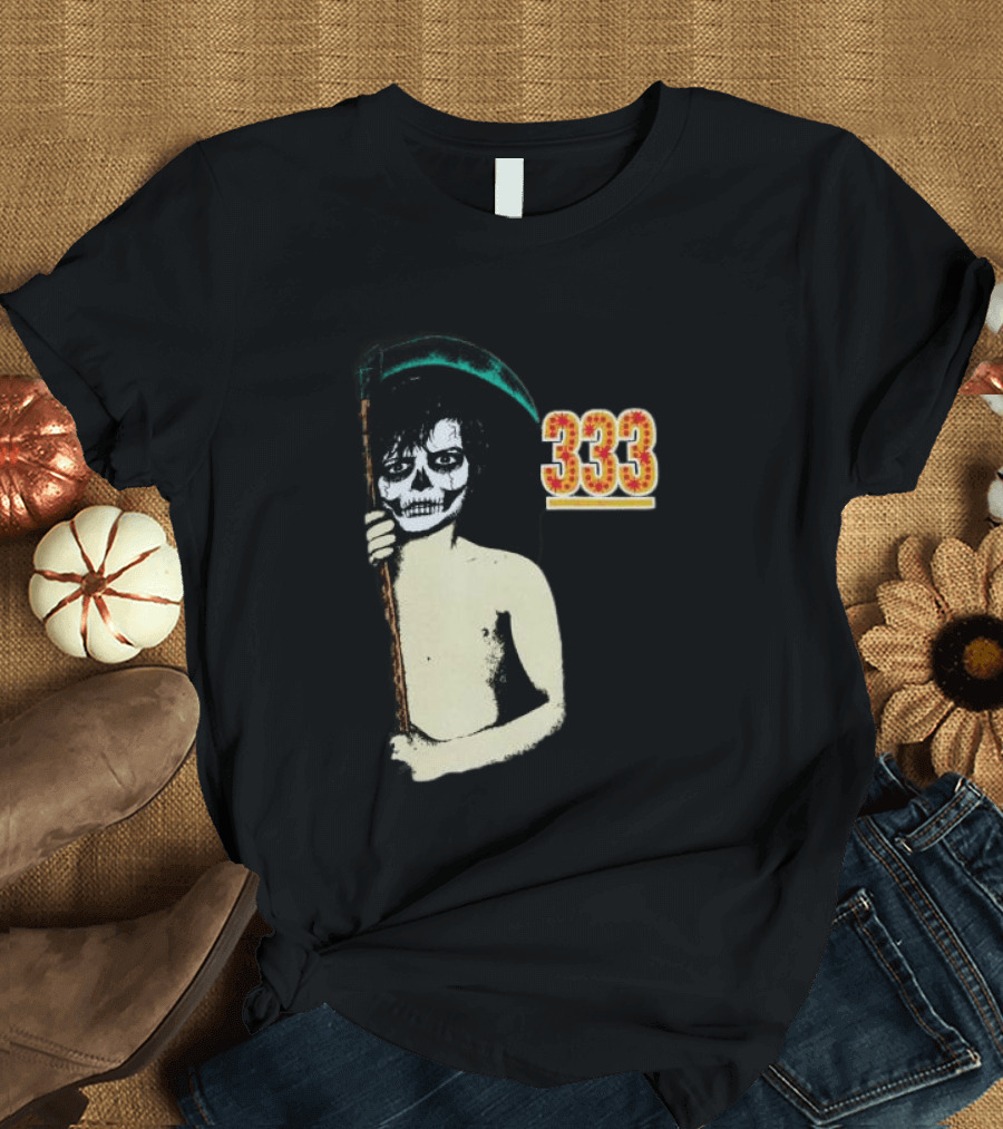 Half Evil Store 333 Skull Child T-Shirt