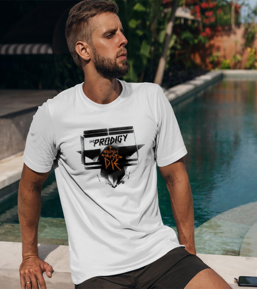The Prodigy Invaders Must Die Album Cover T-Shirt