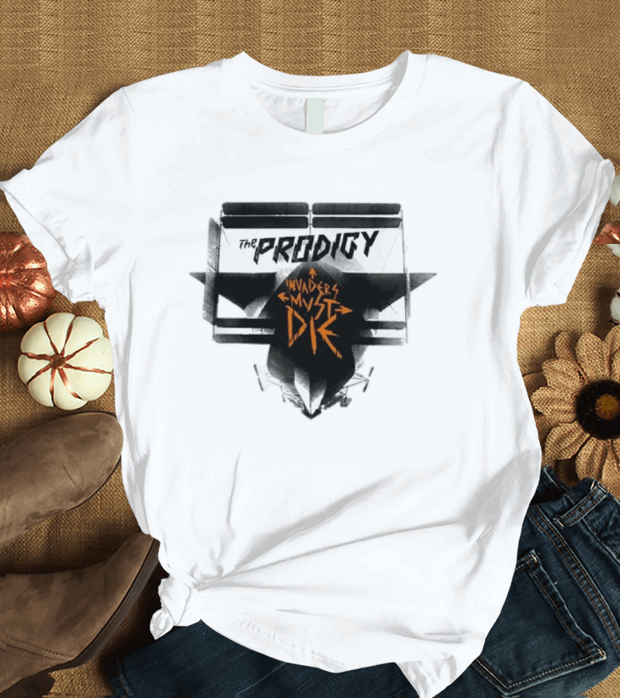 The Prodigy Invaders Must Die Album Cover T-Shirt