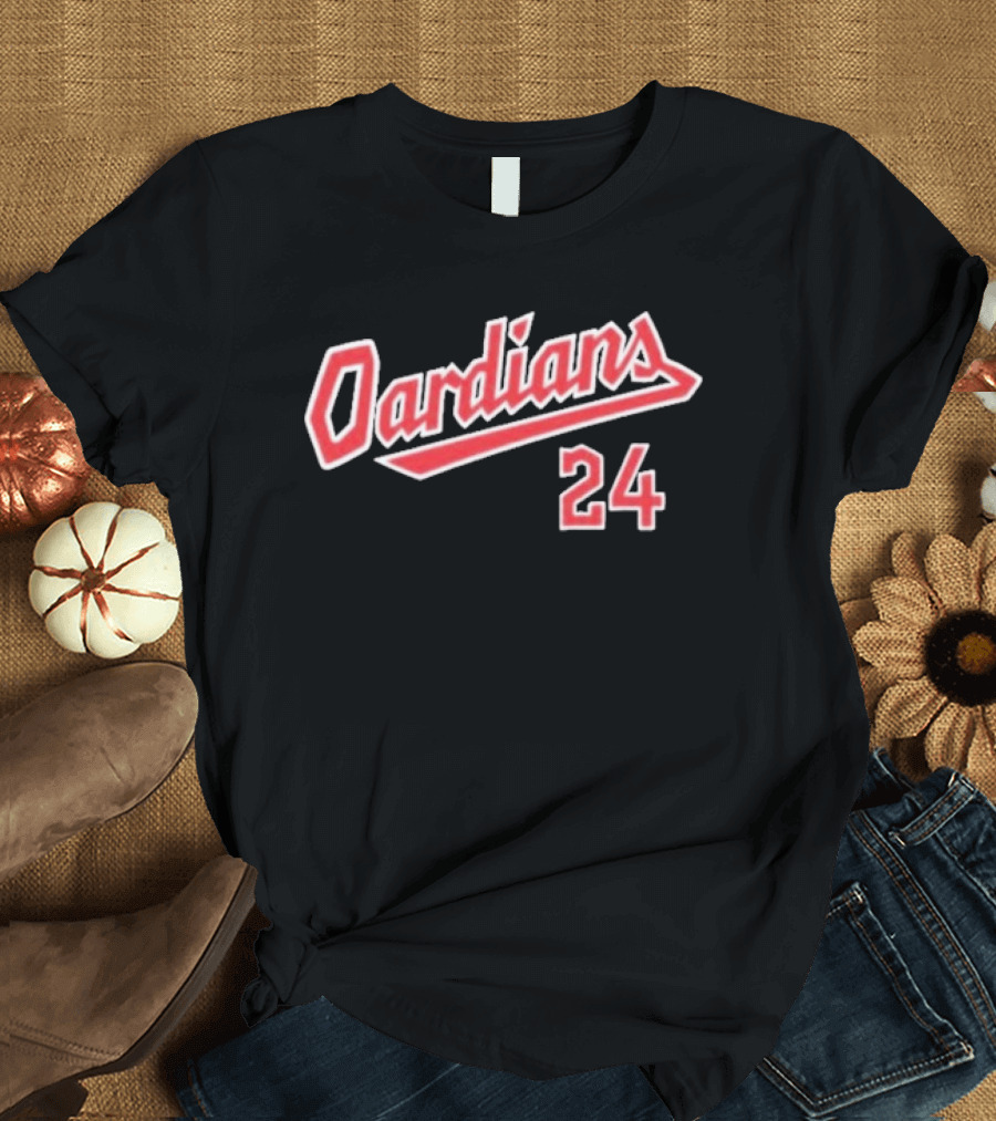 OAR Of A Revolution Oardians 24 Cleveland Guardians T-Shirt