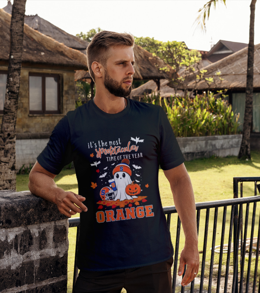 It's The Most Spooktacular Time Of The Year Syracuse Orange Halloween T-Shirt
