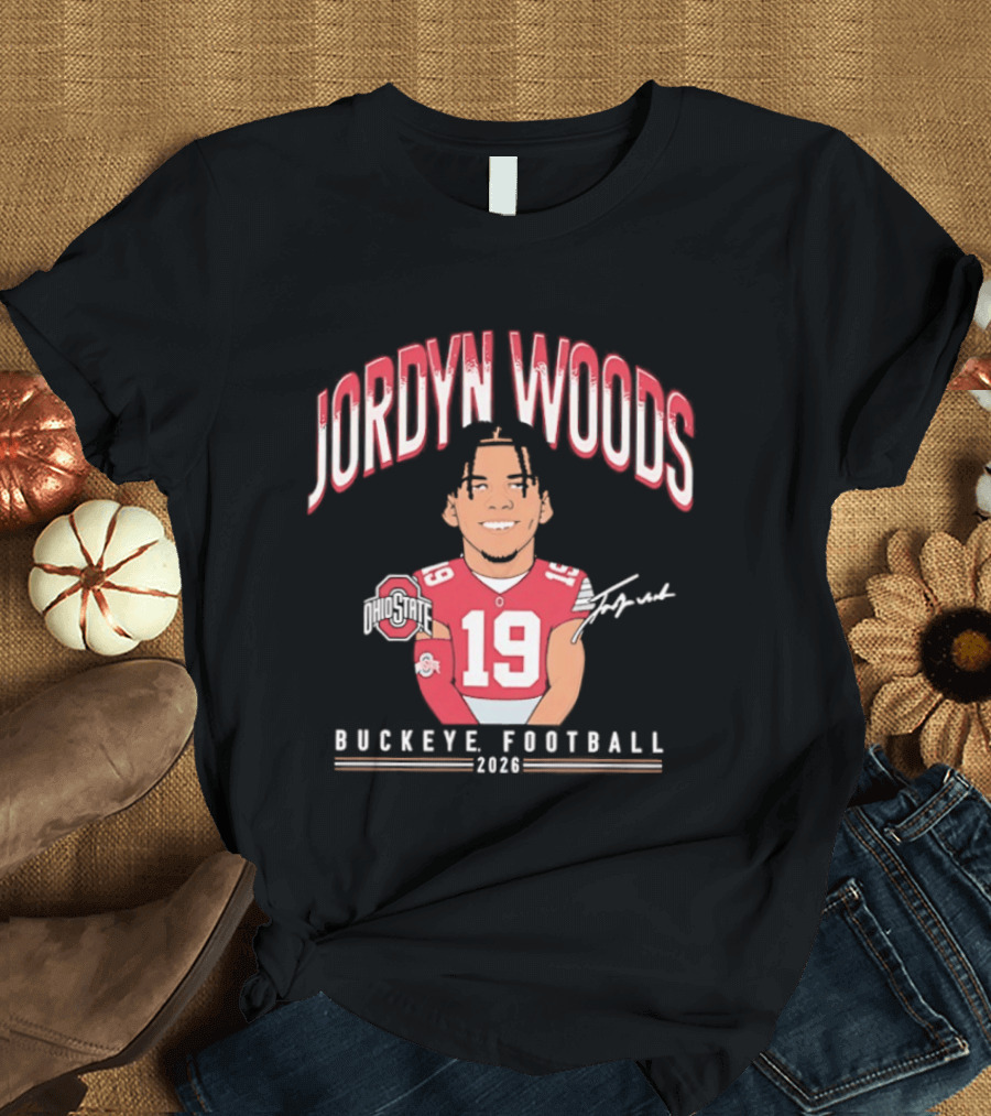 Jordyn Woods Ohio State Buckeyes Buckeye Football 2020 T-Shirt