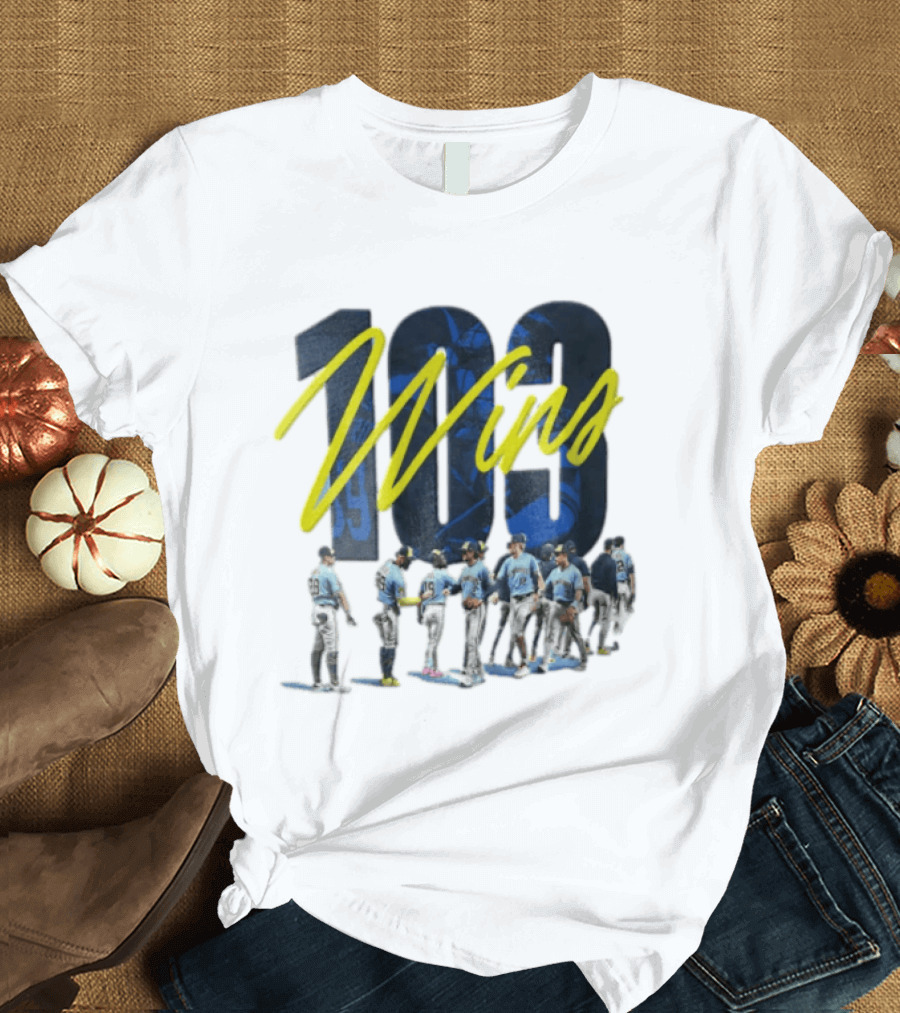 Milwaukee Brewers 103 Wins Players Celebration T-Shirt