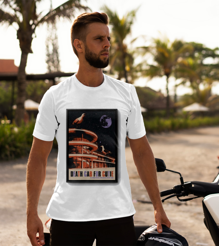 Death Cab For Cutie De La Warr Pavilion Bexhill UK September 2026 T-Shirt