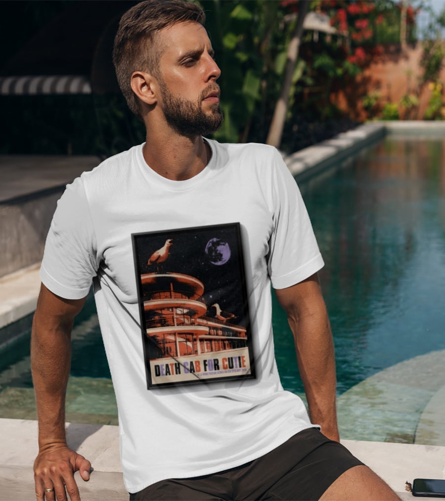 Death Cab For Cutie De La Warr Pavilion Bexhill UK September 2026 T-Shirt