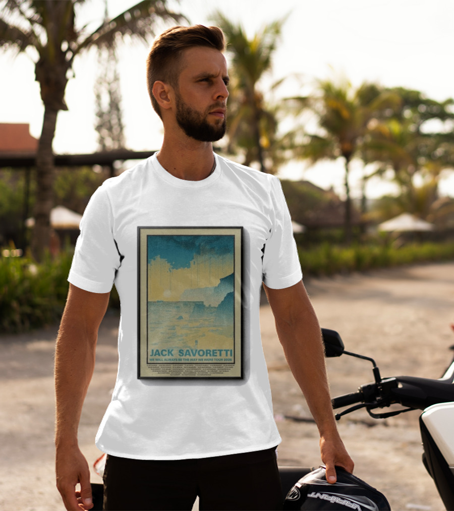 Jack Savoretti We Will Always Be The Way We Were Tour 2026 Scenic Coast T-Shirt