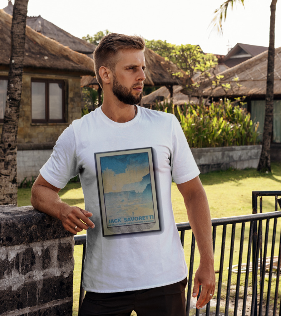 Jack Savoretti We Will Always Be The Way We Were Tour 2026 Scenic Coast T-Shirt