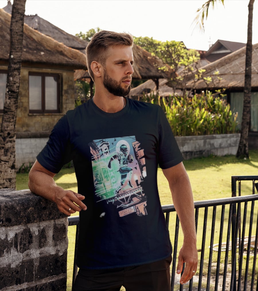 Chicago Bears Eagles Clash Philadelphia Skyline September 28 2026 Monday Night Football T-Shirt