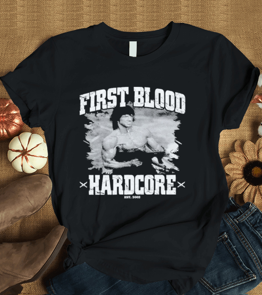 First Blood Hardcore Rambo T-Shirt
