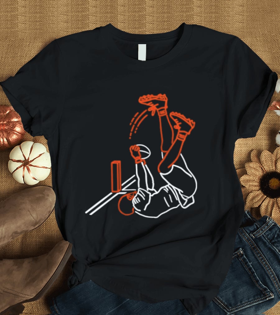 Cincinnati Bengals Head Under Heels Catch Higgins T-Shirt