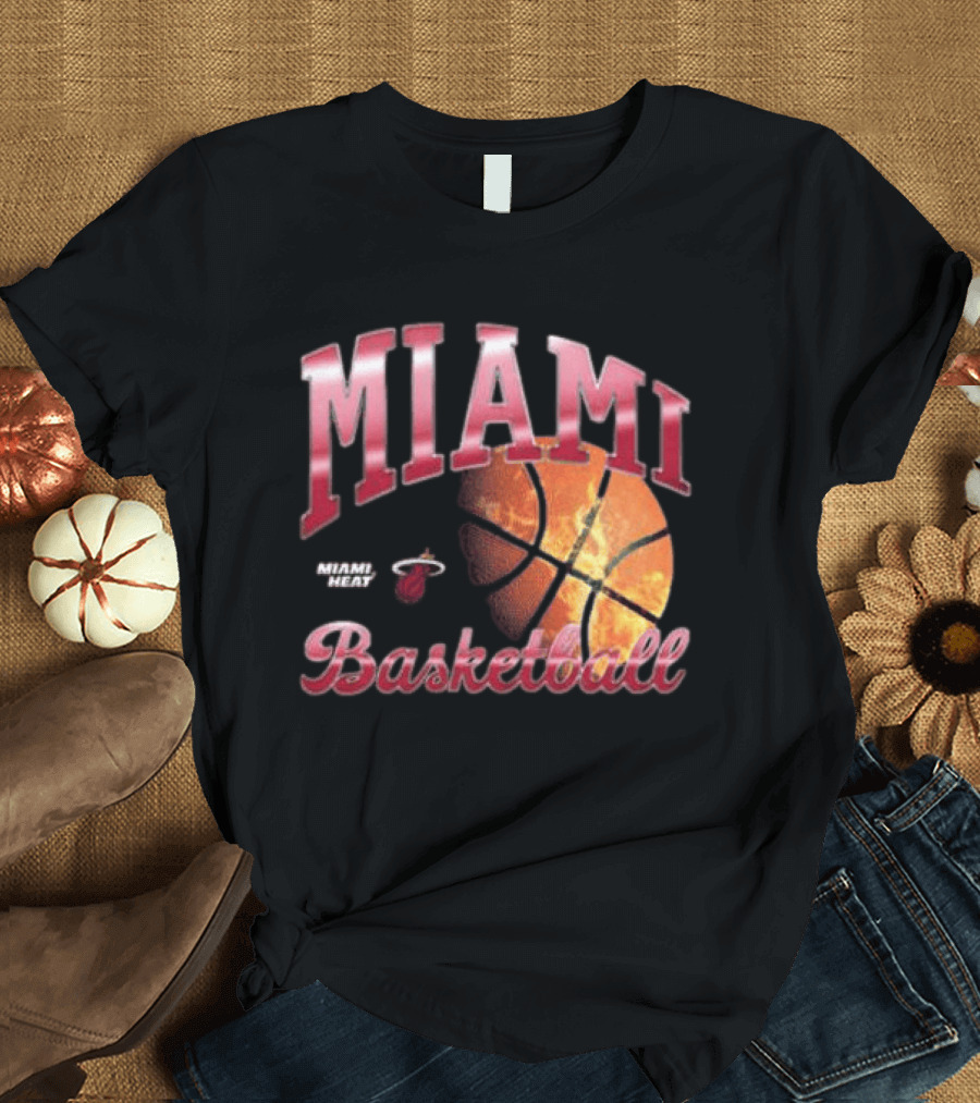 Miami Heat Basketball Court Culture X Hype & Vice Tank T-Shirt