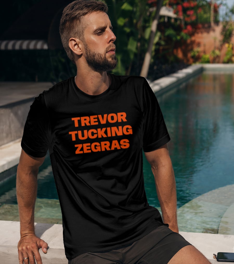 Trevor Tucking Zegras Hockey T-Shirt