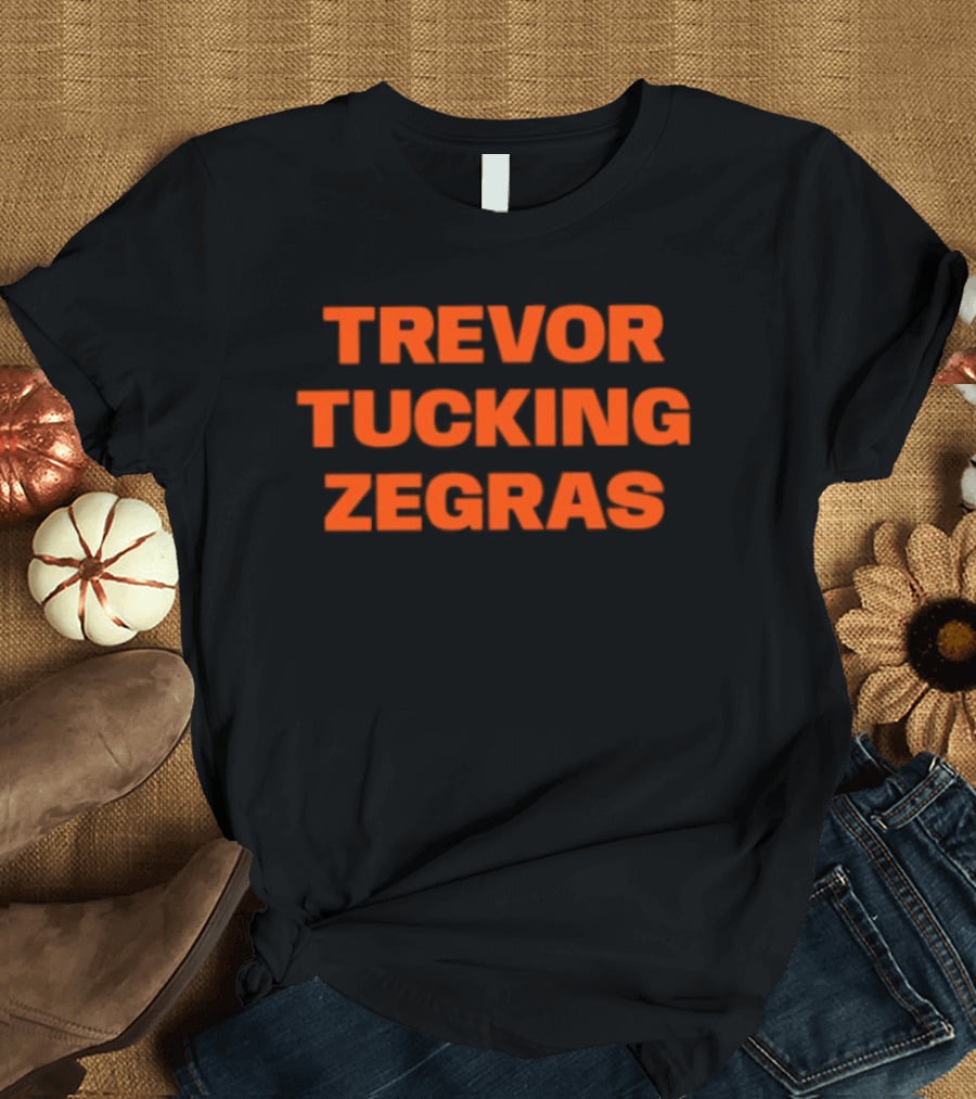 Trevor Tucking Zegras Hockey T-Shirt