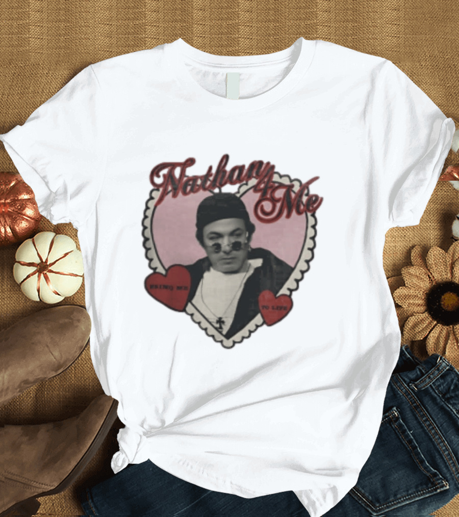 Nathan 4 Me Bring Me To Life Cockary Category Fielder Man Wearing Beanie T-Shirt