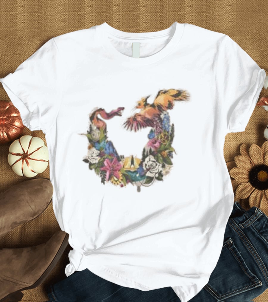 Lionsgate The Hunger Games Sunrise On The Reaping Floral Flint Striker T-Shirt
