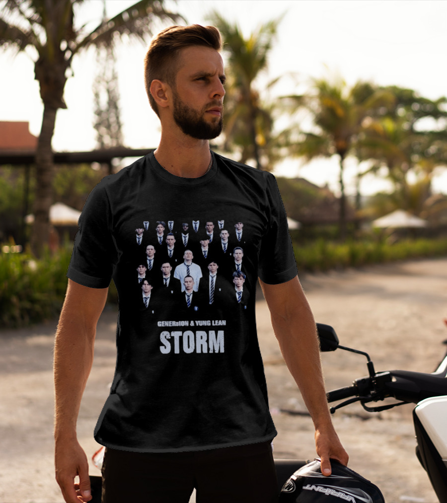 Gener8ion & Yung Lean Storm Collaboration Trendy Iconic Image T-Shirt