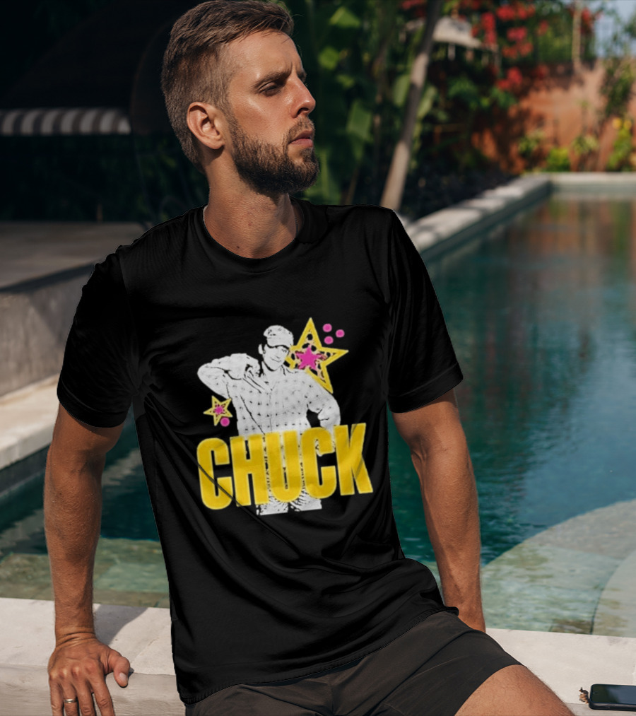CHUCK Original Role Model Timely Hourglass Stars And Plaid T-Shirt