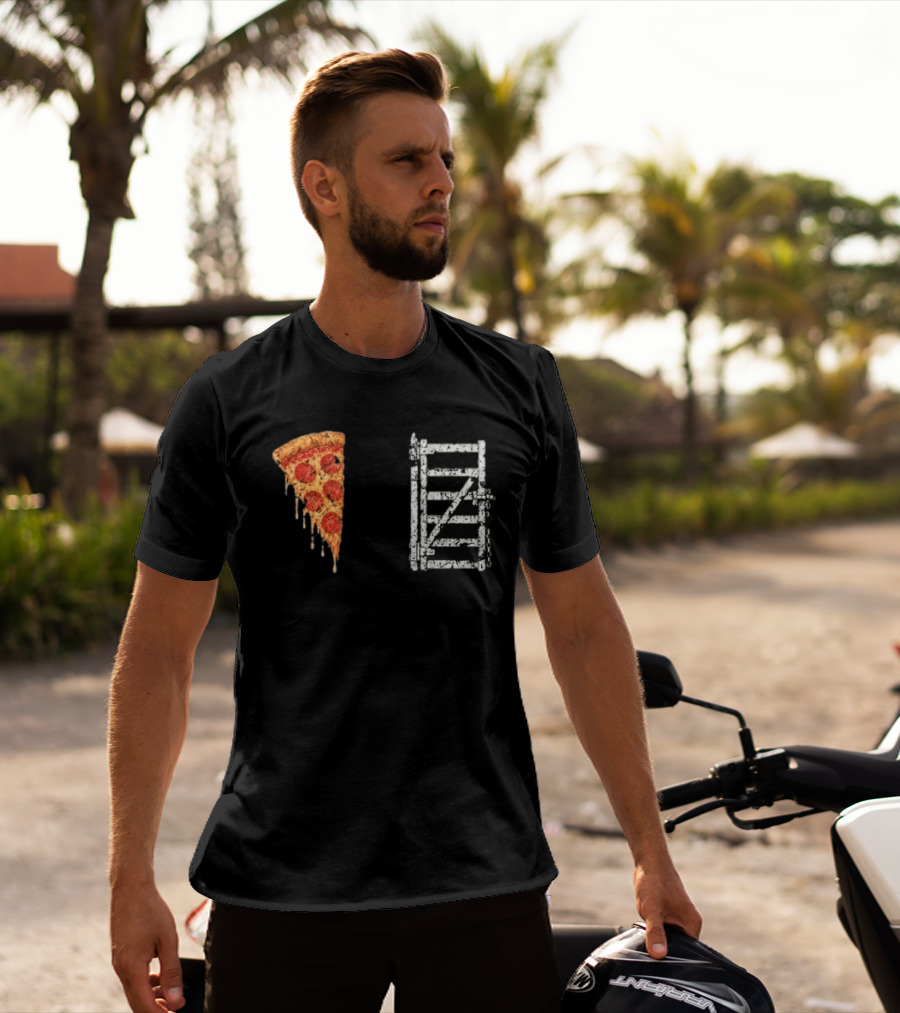 Pizza Slice And Gate Combo T-Shirt