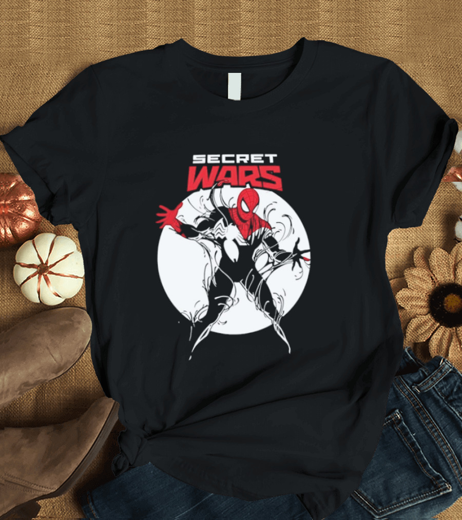 Secret Wars Spider Man Iconic Marvel T-Shirt