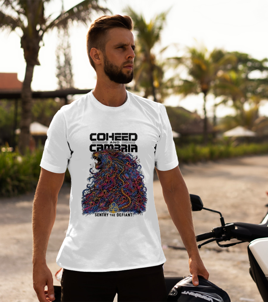 Coheed And Cambria Sentry The Defiant Neverender Red Rocks Amphitheatre Morrison Colorado September 29 2026 T-Shirt