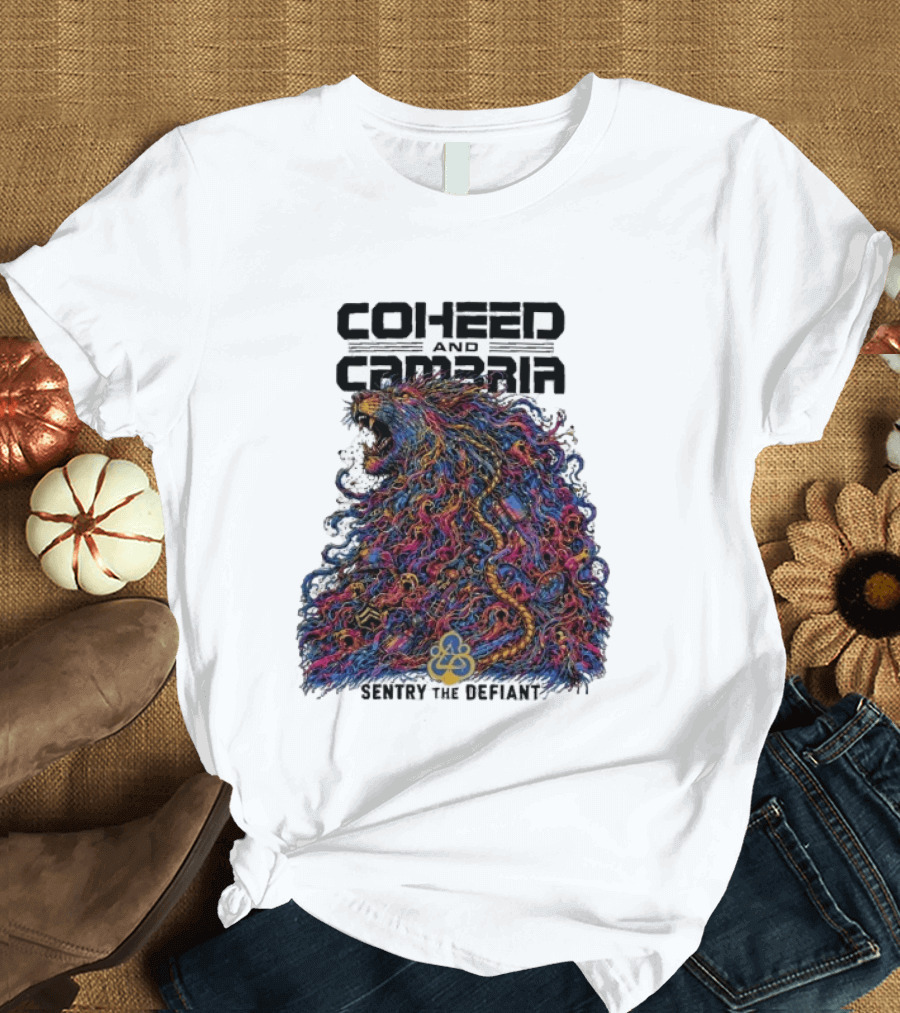 Coheed And Cambria Sentry The Defiant Neverender Red Rocks Amphitheatre Morrison Colorado September 29 2026 T-Shirt