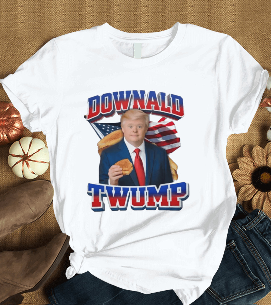 Downald Twump Grilled Cheese Sandwich Meme T-Shirt