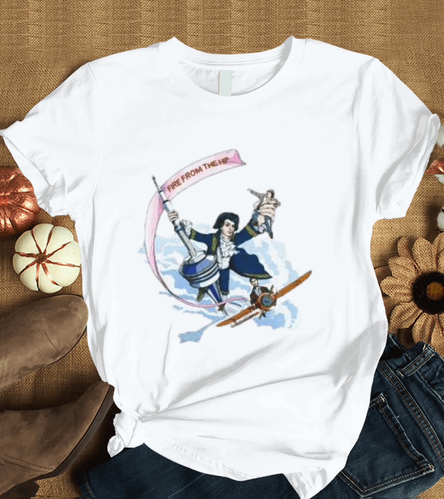 Finn Wolfhard Store Limited Edition Fire From The Hip Toronto CN Tower Aviation T-Shirt