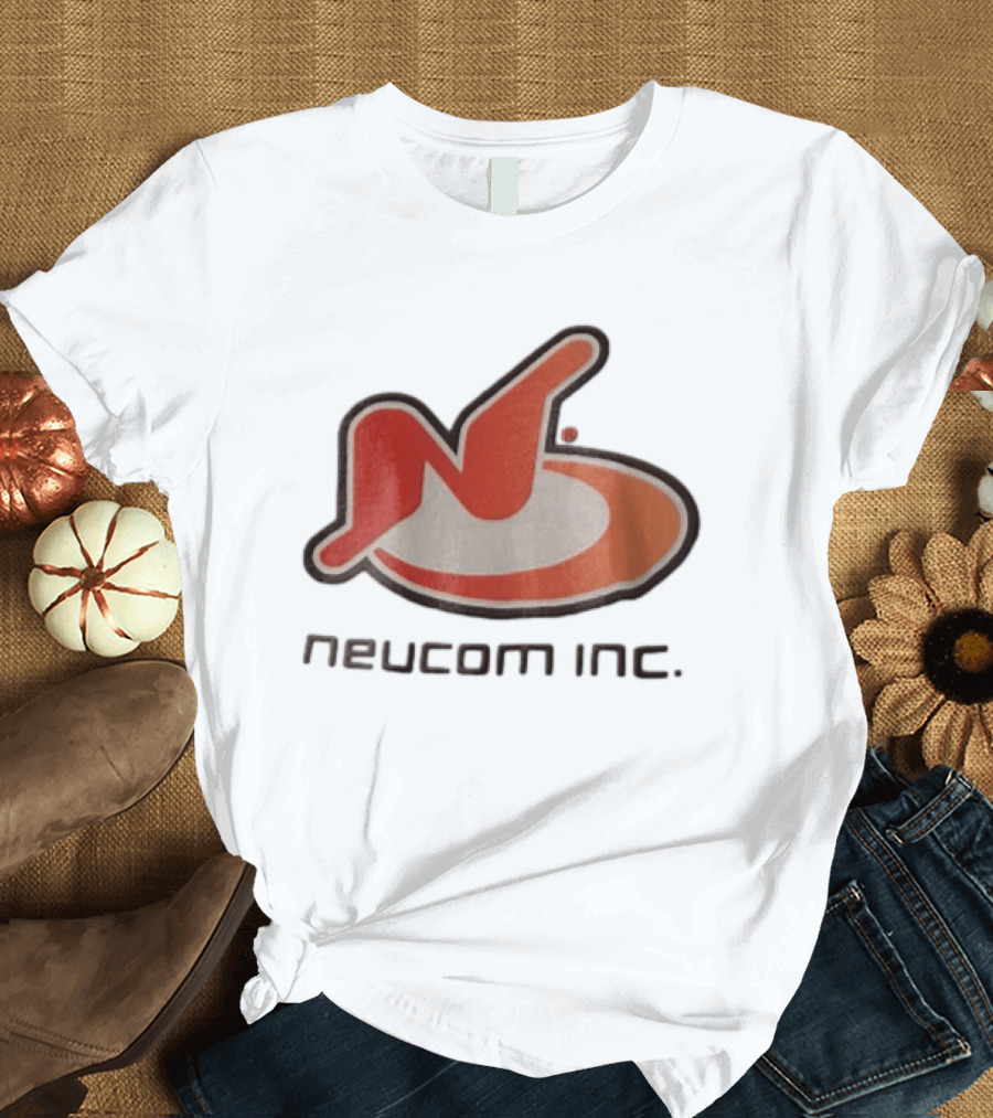 Neucom Inc N Red Orange Swirl T-Shirt