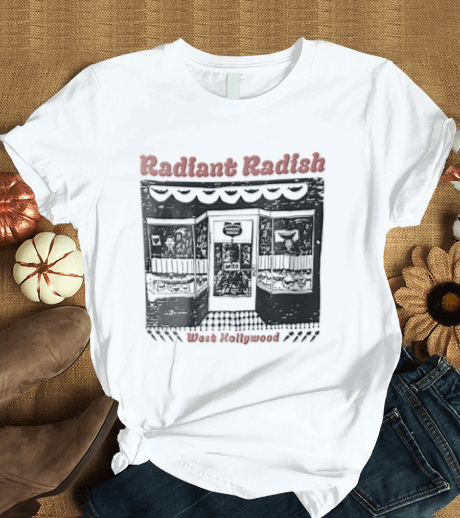 Radiant Radish West Hollywood Storefront Display Windows Open T-Shirt