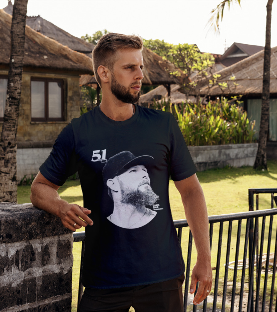 Chris Sale 51 Atlanta Braves Lineage Series T-Shirt