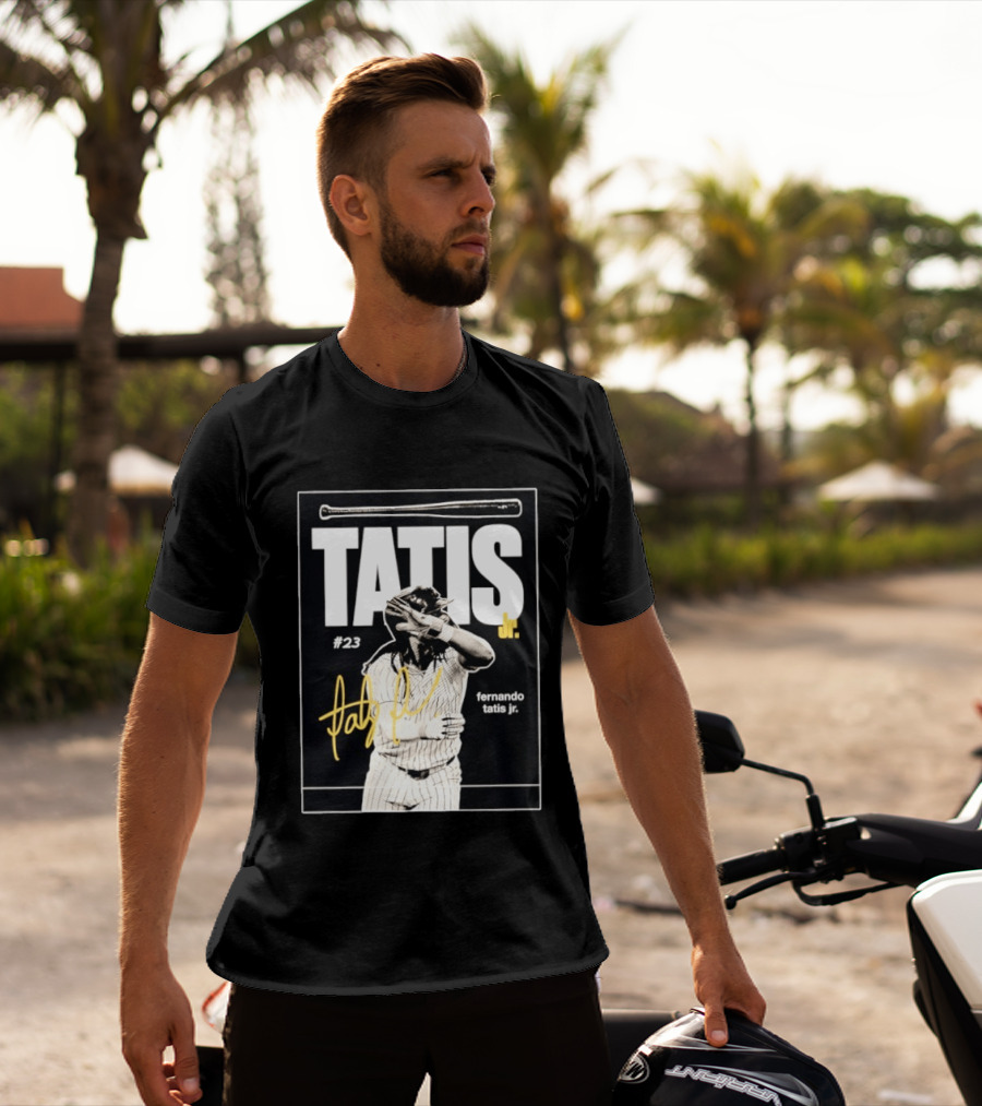 Fernando Tatis Jr #23 Bat Flip San Diego Padres Tatis Jr T-Shirt