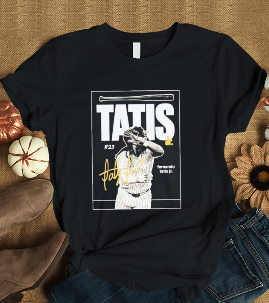 Fernando Tatis Jr #23 Bat Flip San Diego Padres Tatis Jr T-Shirt