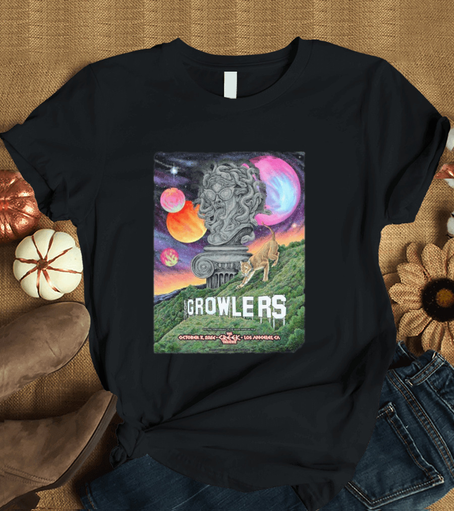 The Growlers Tour 2026 The Greek Theatre Los Angeles CA October 3 T-Shirt