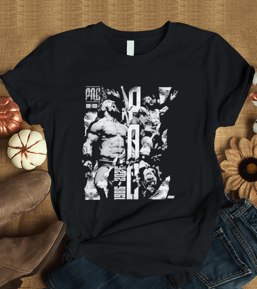 PAC Original Forever AEW 2026 Retro Wrestling T-Shirt